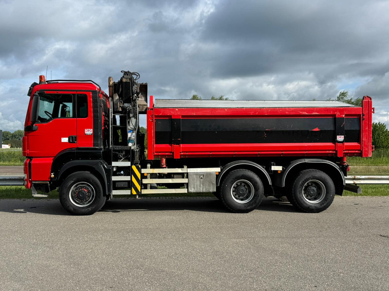 MAN TGS 32.400 6x6 Kipper with Crane - Camion benne, Camion grue: photos 3 MAN TGS 32.400 6x6 Kipper with Crane - Camion benne, Camion grue: photos 3