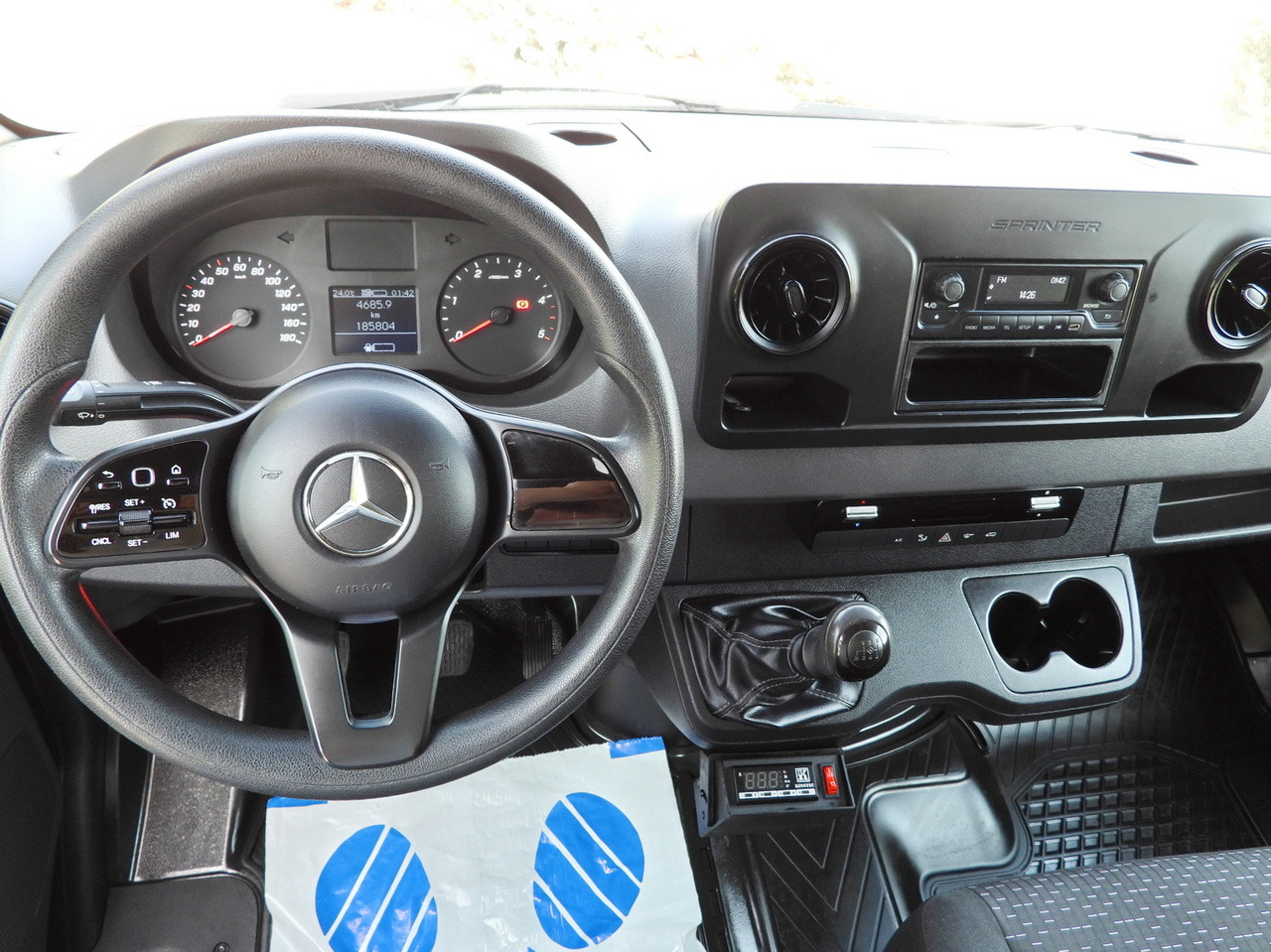 Utilitaire frigorifique MERCEDES SPRINTER 316 REGRIGERATOR BOX 0*C LIFT 8 PALLETS CRUISE CONTROL PNEUMATICS AIR CONDITIONING  160HP: photos 33