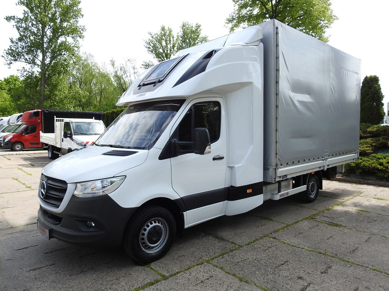 Utilitaire rideaux coulissants (PLSC) MERCEDES SPRINTER 316 TARPAULIN 10 PALLETS WEBASTO CRUISE CONTROL AIR CONDITIONING 165HP: photos 6 Utilitaire rideaux coulissants (PLSC) MERCEDES SPRINTER 316 TARPAULIN 10 PALLETS WEBASTO CRUISE CONTROL AIR CONDITIONING 165HP: photos 6