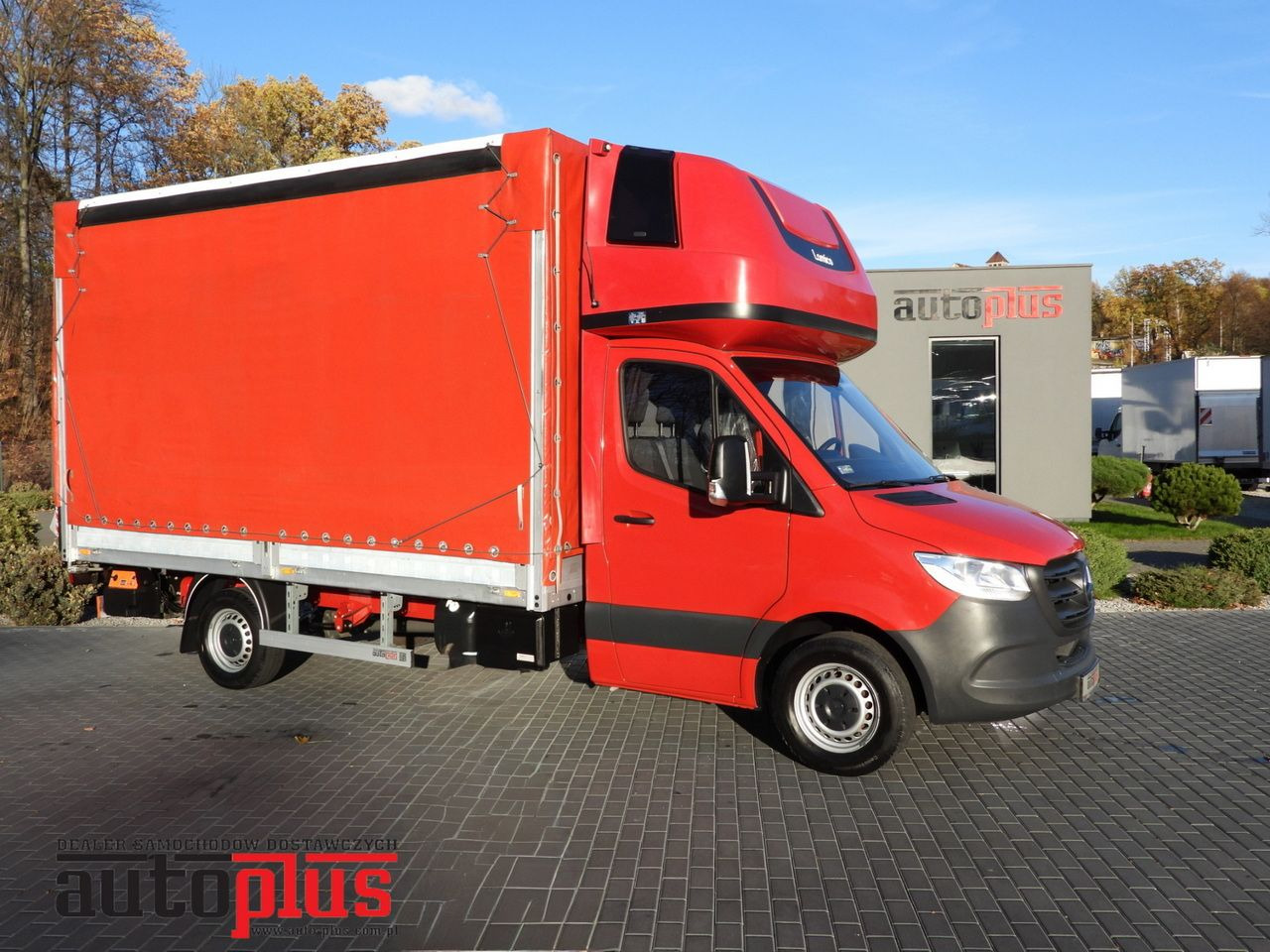 MERCEDES SPRINTER 316 TARPAULIN LIFT 8 PALLETS WEBASTO CRUISE CONTROL AIR CONDITIONING  160HP - Utilitaire rideaux coulissants (PLSC): photos 1 MERCEDES SPRINTER 316 TARPAULIN LIFT 8 PALLETS WEBASTO CRUISE CONTROL AIR CONDITIONING  160HP - Utilitaire rideaux coulissants (PLSC): photos 1