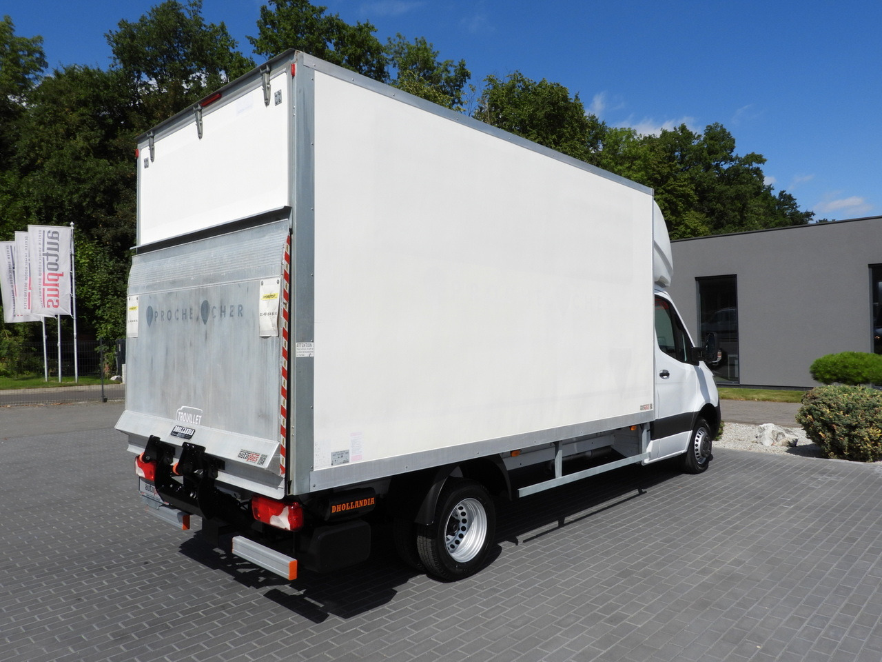 Fourgon grand volume MERCEDES SPRINTER 514 BOX LIFT 8 PALLETS CRUISE CONTROL TWIN WHEELS AIR CONDITIONING  140HP: photos 13