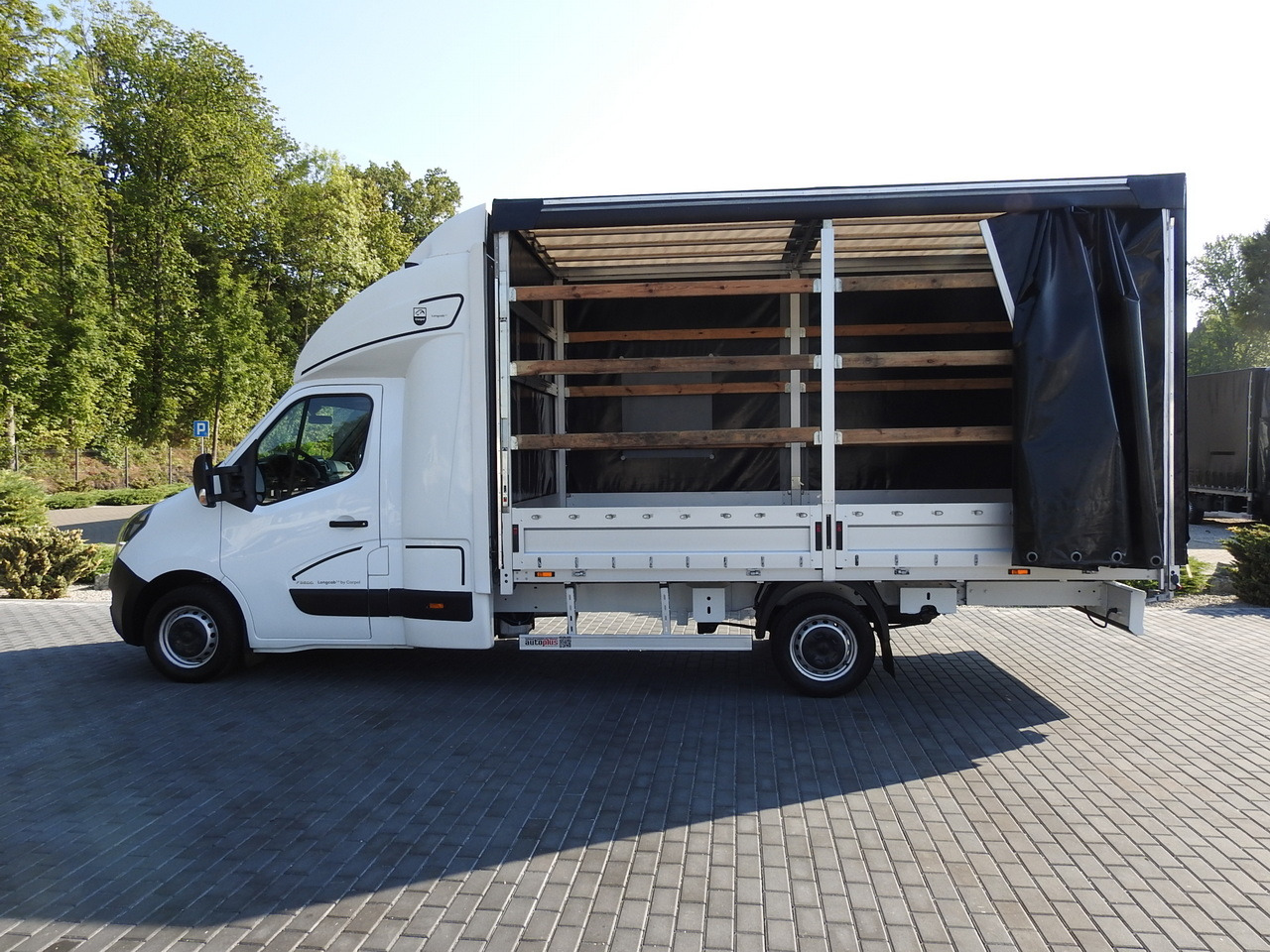 Utilitaire rideaux coulissants (PLSC) OPEL MOVANO TARPAULIN 8 PALLETS WEBASTO CRUISE CONTROL AIR CONDITIONING LED LIGHTS PNEUMATICS  165HP: photos 8