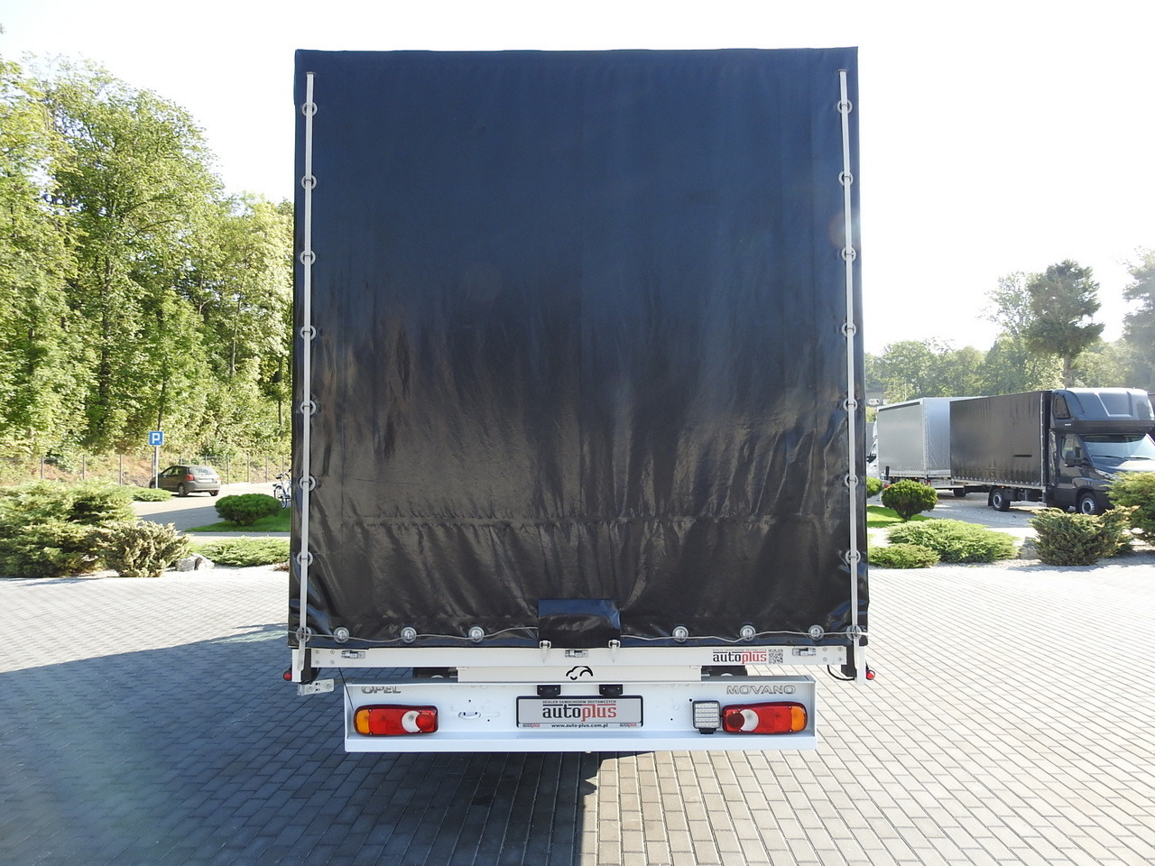 Utilitaire rideaux coulissants (PLSC) OPEL MOVANO TARPAULIN 8 PALLETS WEBASTO CRUISE CONTROL AIR CONDITIONING LED LIGHTS PNEUMATICS  165HP: photos 11