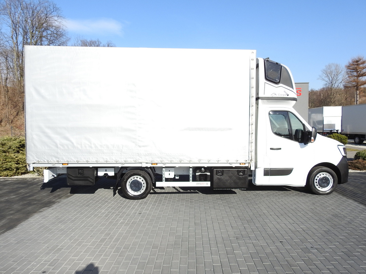 Utilitaire rideaux coulissants (PLSC) RENAULT MASTER  TARPAULIN 10 PALLETS WEBASTO CRUISE CONTROL LED LIGHTS PNEUMATICS AIR CONDITIONING  165HP: photos 7