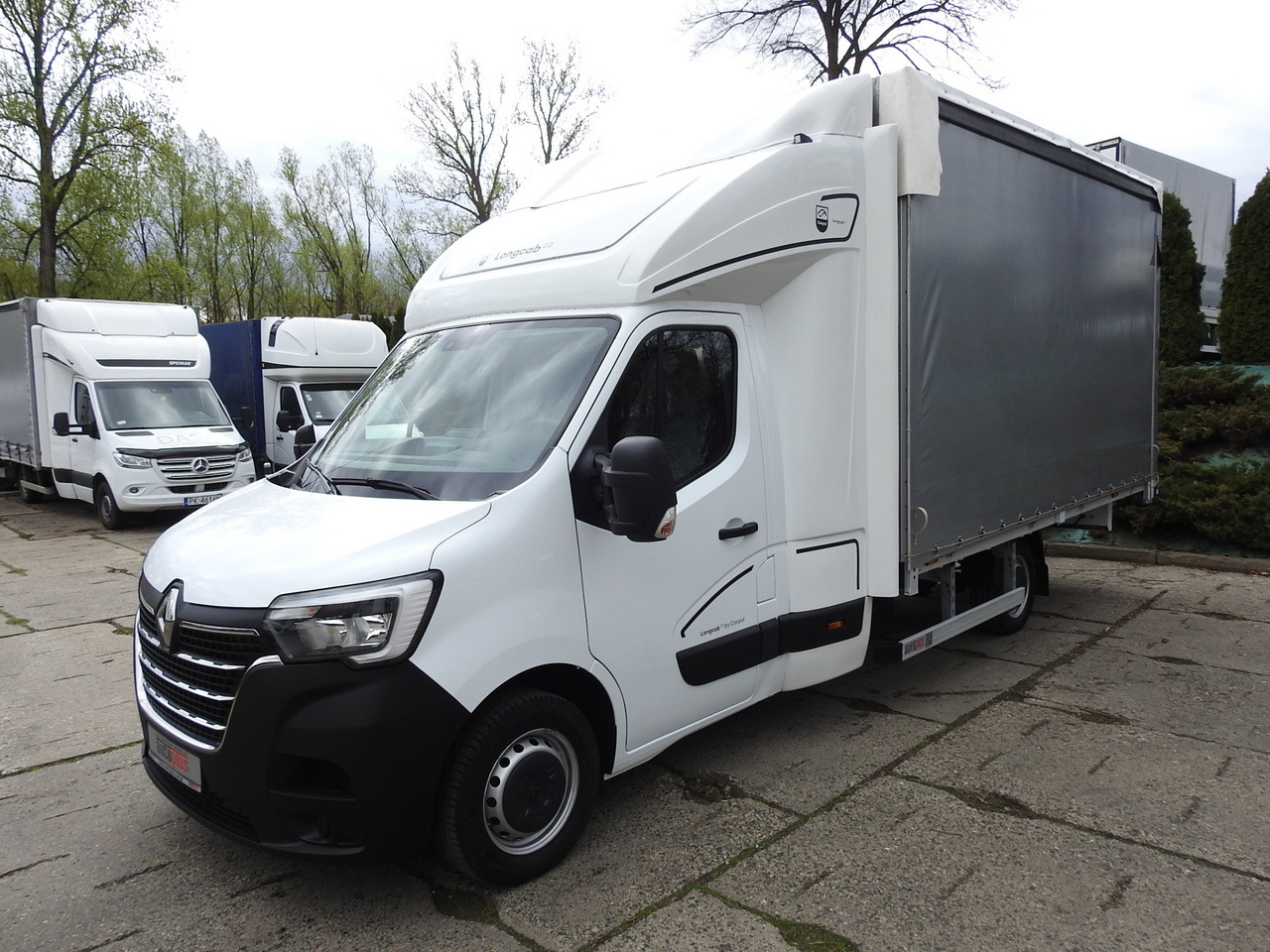 Utilitaire rideaux coulissants (PLSC) RENAULT MASTER TARPAULIN 10 PALLETS WEBASTO CRUISE CONTROL NAVIGATION AIR CONDITIONING LED LIGHTS PNEUMATICS  165HP: photos 6