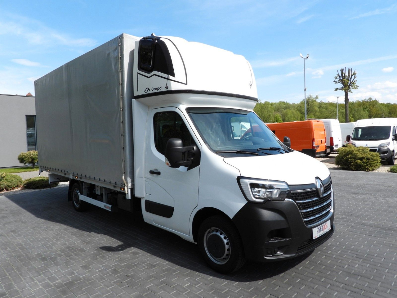 Renault MASTER PRITSCHE PLANE 10 PALETTEN WEBASTO A/C - Utilitaire rideaux coulissants (PLSC): photos 4 Renault MASTER PRITSCHE PLANE 10 PALETTEN WEBASTO A/C - Utilitaire rideaux coulissants (PLSC): photos 4