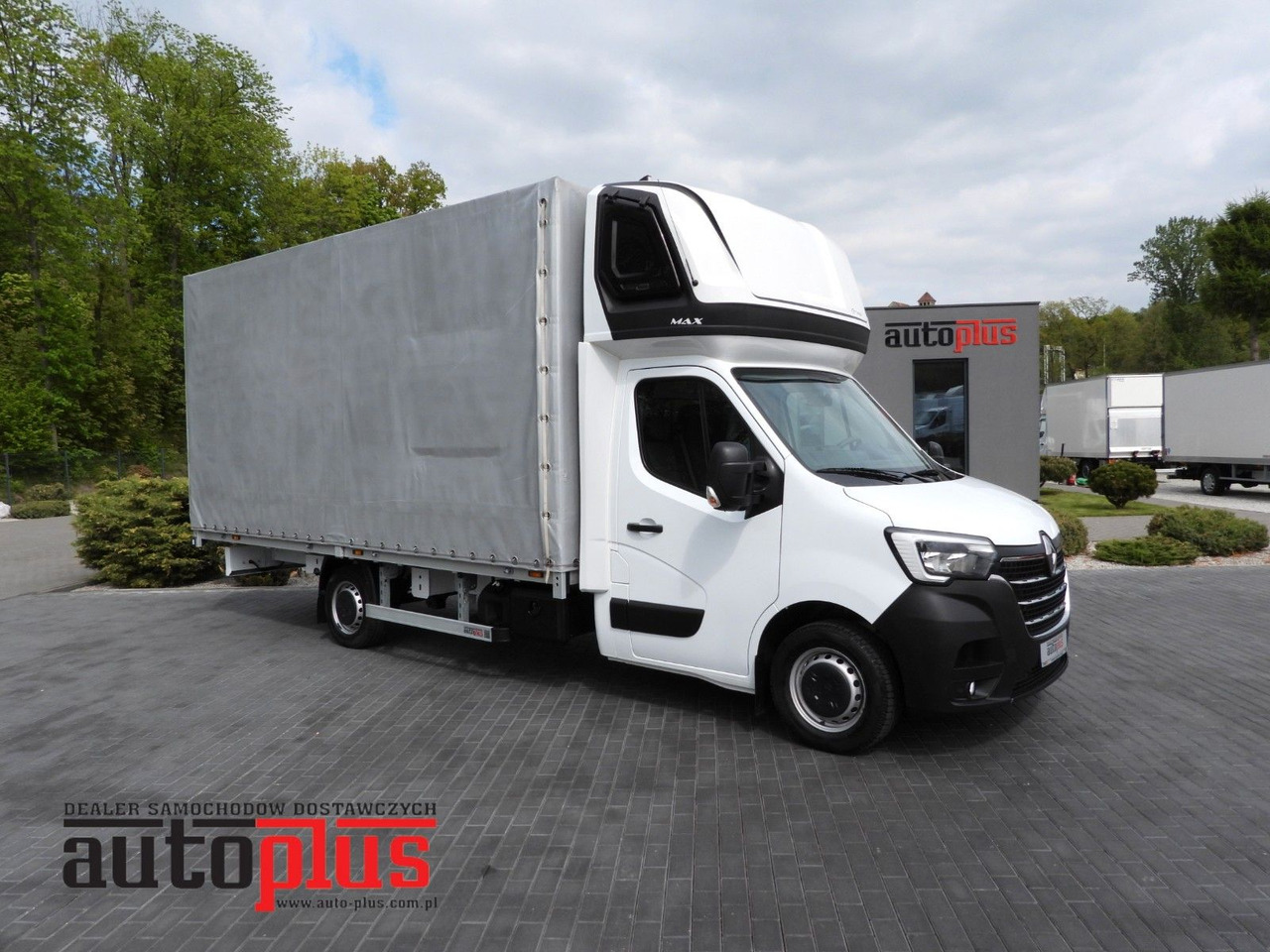 Renault MASTER PRITSCHE PLANE 10 PALETTEN WEBASTO A/C - Utilitaire rideaux coulissants (PLSC): photos 1 Renault MASTER PRITSCHE PLANE 10 PALETTEN WEBASTO A/C - Utilitaire rideaux coulissants (PLSC): photos 1