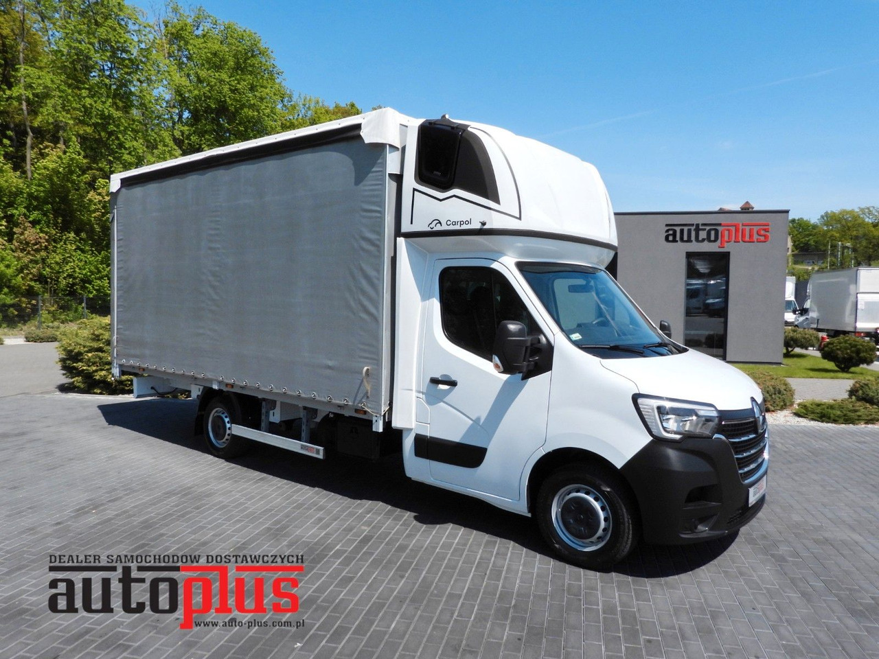 Renault MASTER PRITSCHE PLANE 10 PALETTEN WEBASTO A/C - Utilitaire rideaux coulissants (PLSC): photos 1 Renault MASTER PRITSCHE PLANE 10 PALETTEN WEBASTO A/C - Utilitaire rideaux coulissants (PLSC): photos 1