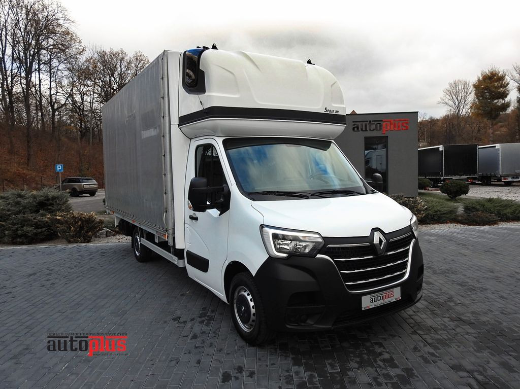 Renault MASTER PRITSCHE PLANE 10 PALETTEN WEBASTO A/C - Utilitaire rideaux coulissants (PLSC): photos 1 Renault MASTER PRITSCHE PLANE 10 PALETTEN WEBASTO A/C - Utilitaire rideaux coulissants (PLSC): photos 1