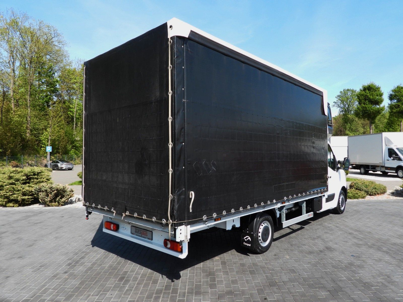 Renault MASTER PRITSCHE PLANE 10 PALETTEN WEBASTO A/C - Utilitaire rideaux coulissants (PLSC): photos 3 Renault MASTER PRITSCHE PLANE 10 PALETTEN WEBASTO A/C - Utilitaire rideaux coulissants (PLSC): photos 3