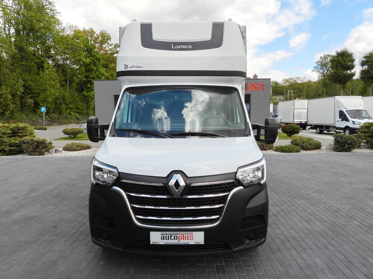 Renault MASTER PRITSCHE PLANE 10 PALETTEN WEBASTO A/C - Utilitaire rideaux coulissants (PLSC): photos 5 Renault MASTER PRITSCHE PLANE 10 PALETTEN WEBASTO A/C - Utilitaire rideaux coulissants (PLSC): photos 5
