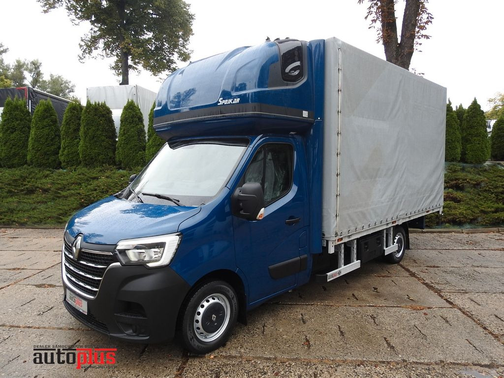 Renault MASTER PRITSCHE PLANE 8 PALETTEN WEBASTO A/C - Utilitaire rideaux coulissants (PLSC): photos 1 Renault MASTER PRITSCHE PLANE 8 PALETTEN WEBASTO A/C - Utilitaire rideaux coulissants (PLSC): photos 1
