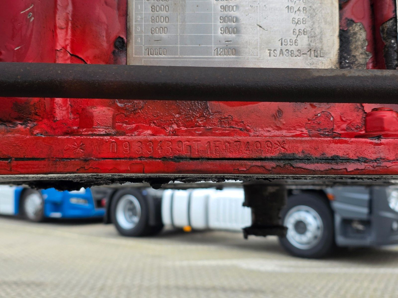 Semi-remorque citerne Feldbinder TSA 38.3 / Alu / ADR AT, FL / Lift / VOGELSANG: photos 38