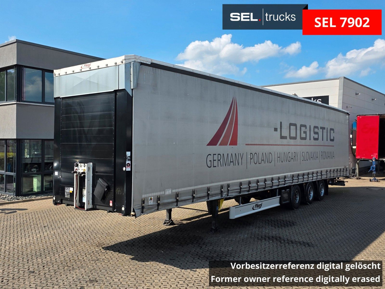 Fliegl SDS 390 X-tra Long / Mega / Long Trailer - Semi-remorque rideaux coulissants: photos 1 Fliegl SDS 390 X-tra Long / Mega / Long Trailer - Semi-remorque rideaux coulissants: photos 1