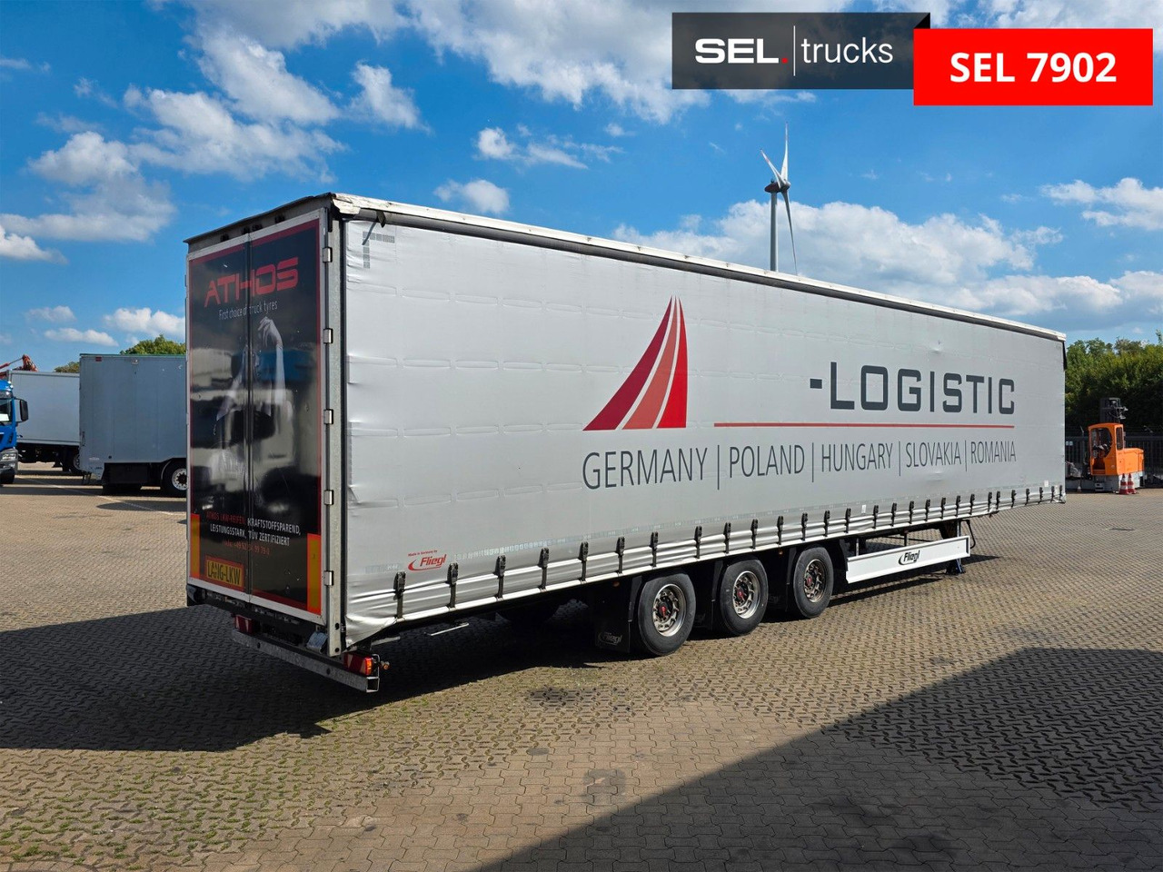Fliegl SDS 390 X-tra Long / Mega / Long Trailer - Semi-remorque rideaux coulissants: photos 5 Fliegl SDS 390 X-tra Long / Mega / Long Trailer - Semi-remorque rideaux coulissants: photos 5