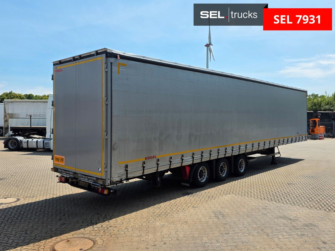Kögel S24 -1 / Long Trailer 14,90m / Hubdach / Mega - Semi-remorque rideaux coulissants: photos 5 Kögel S24 -1 / Long Trailer 14,90m / Hubdach / Mega - Semi-remorque rideaux coulissants: photos 5
