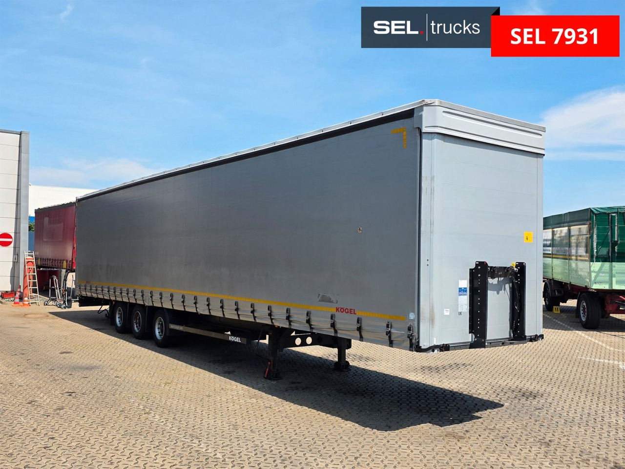 Kögel S24 -1 / Long Trailer 14,90m / Hubdach / Mega - Semi-remorque rideaux coulissants: photos 3 Kögel S24 -1 / Long Trailer 14,90m / Hubdach / Mega - Semi-remorque rideaux coulissants: photos 3