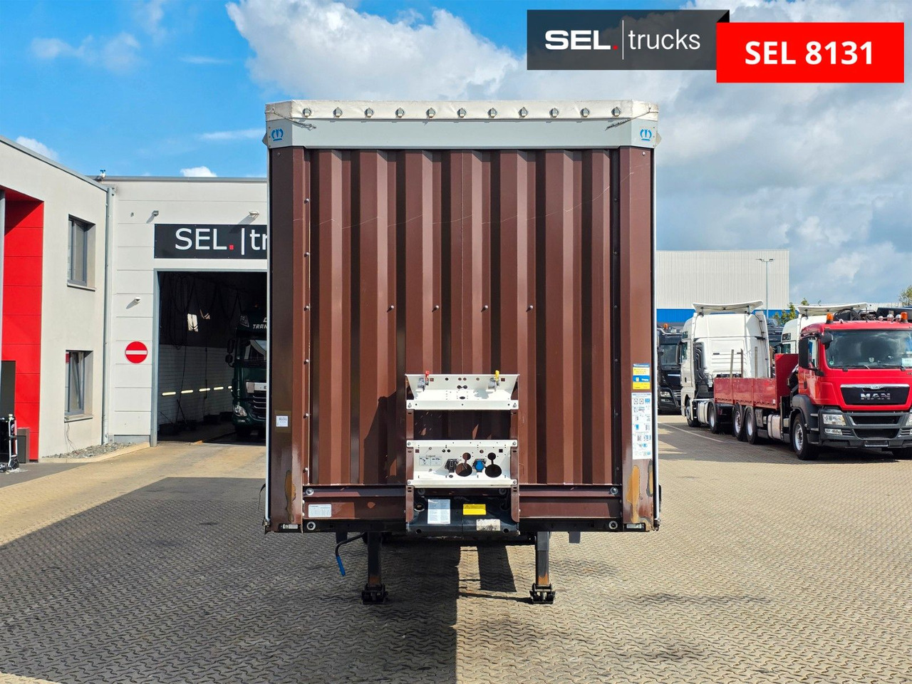 Krone SD / EDSCHA / Liftachse - Semi-remorque rideaux coulissants: photos 2 Krone SD / EDSCHA / Liftachse - Semi-remorque rideaux coulissants: photos 2