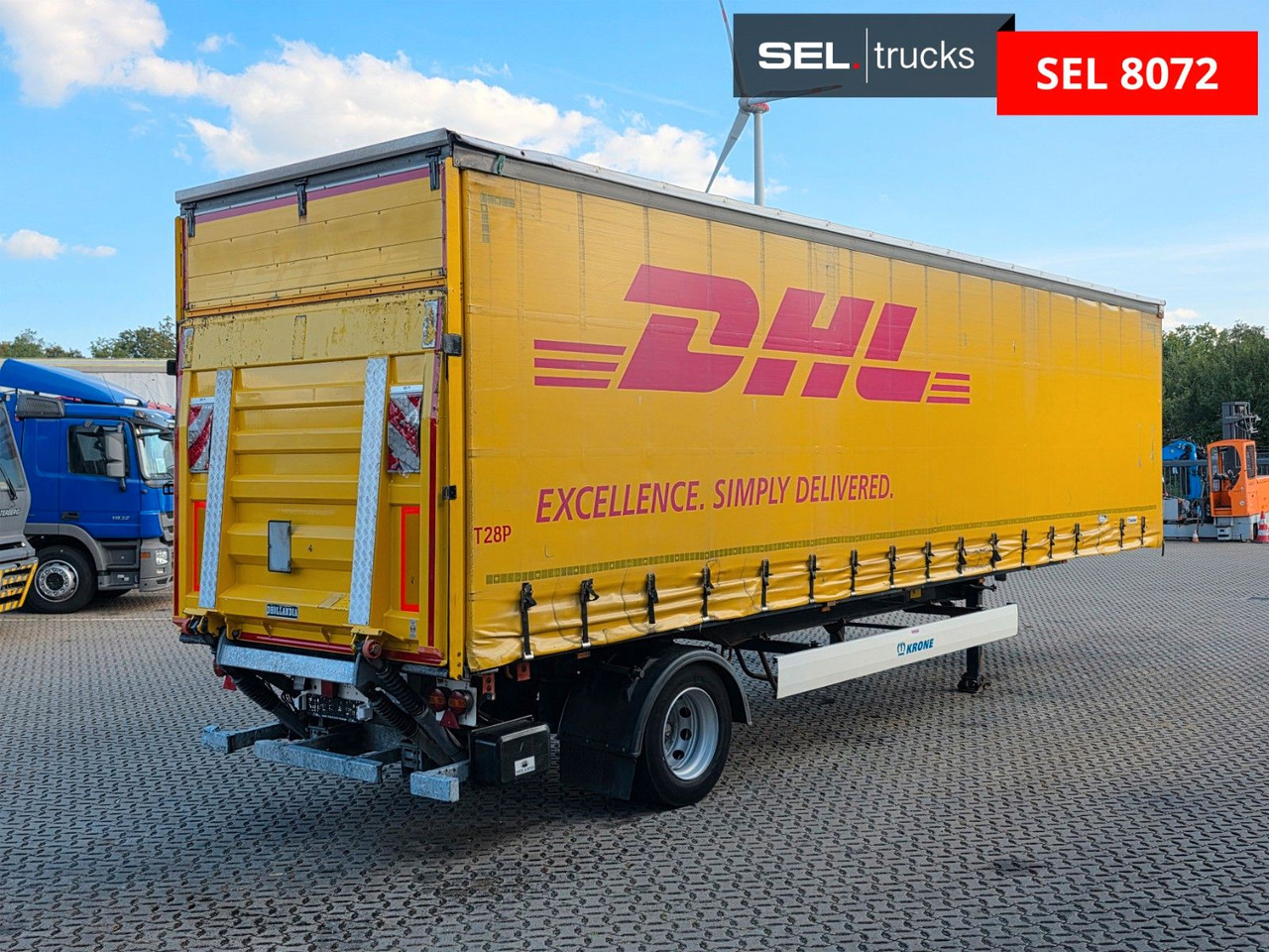 Krone SE / LBW / LENK / EDSCHA - Semi-remorque rideaux coulissants: photos 5 Krone SE / LBW / LENK / EDSCHA - Semi-remorque rideaux coulissants: photos 5