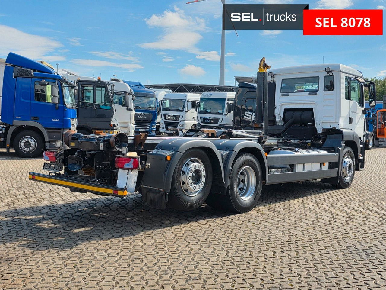 MAN TGS 26.400 6x2-2 BL / F.X. Meiller / ADR AT - Camion ampliroll: photos 5 MAN TGS 26.400 6x2-2 BL / F.X. Meiller / ADR AT - Camion ampliroll: photos 5