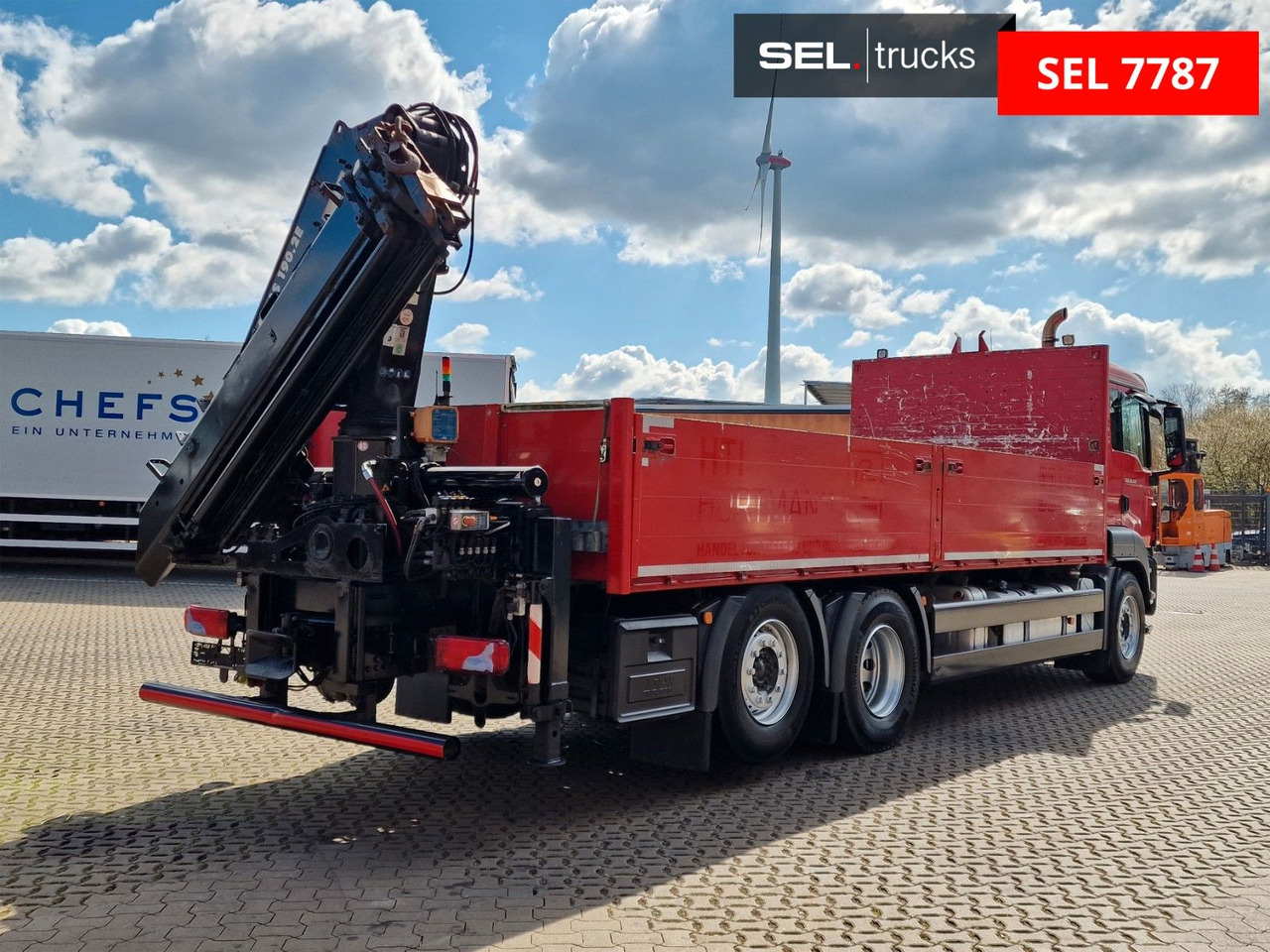 MAN TGS 26.440 6X2-2 LL /Atlas 190 / Fernbedienung. - Camion grue: photos 5 MAN TGS 26.440 6X2-2 LL /Atlas 190 / Fernbedienung. - Camion grue: photos 5