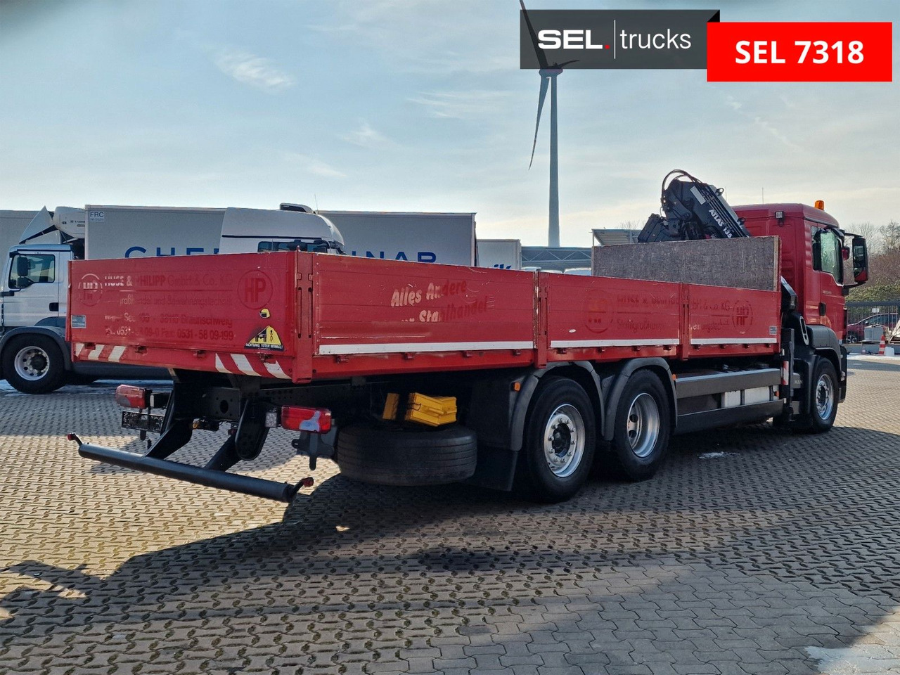 MAN TGS 26.440 6x2-2 BL/Fernbedien. /Lenkachse/Atlas - Camion grue: photos 5 MAN TGS 26.440 6x2-2 BL/Fernbedien. /Lenkachse/Atlas - Camion grue: photos 5