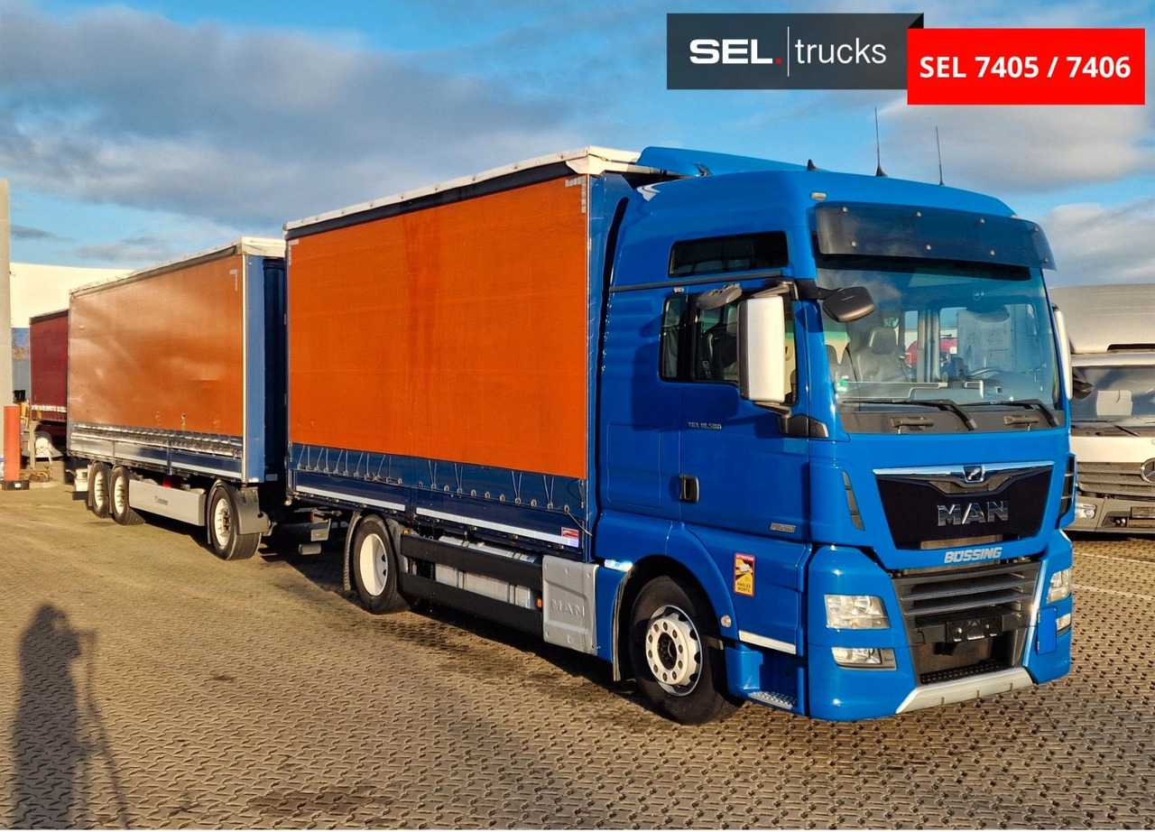 MAN TGX 18.580 4X2 LL/ Intarder/Aluklappen/Durchlade - Camion à rideaux coulissants: photos 4 MAN TGX 18.580 4X2 LL/ Intarder/Aluklappen/Durchlade - Camion à rideaux coulissants: photos 4
