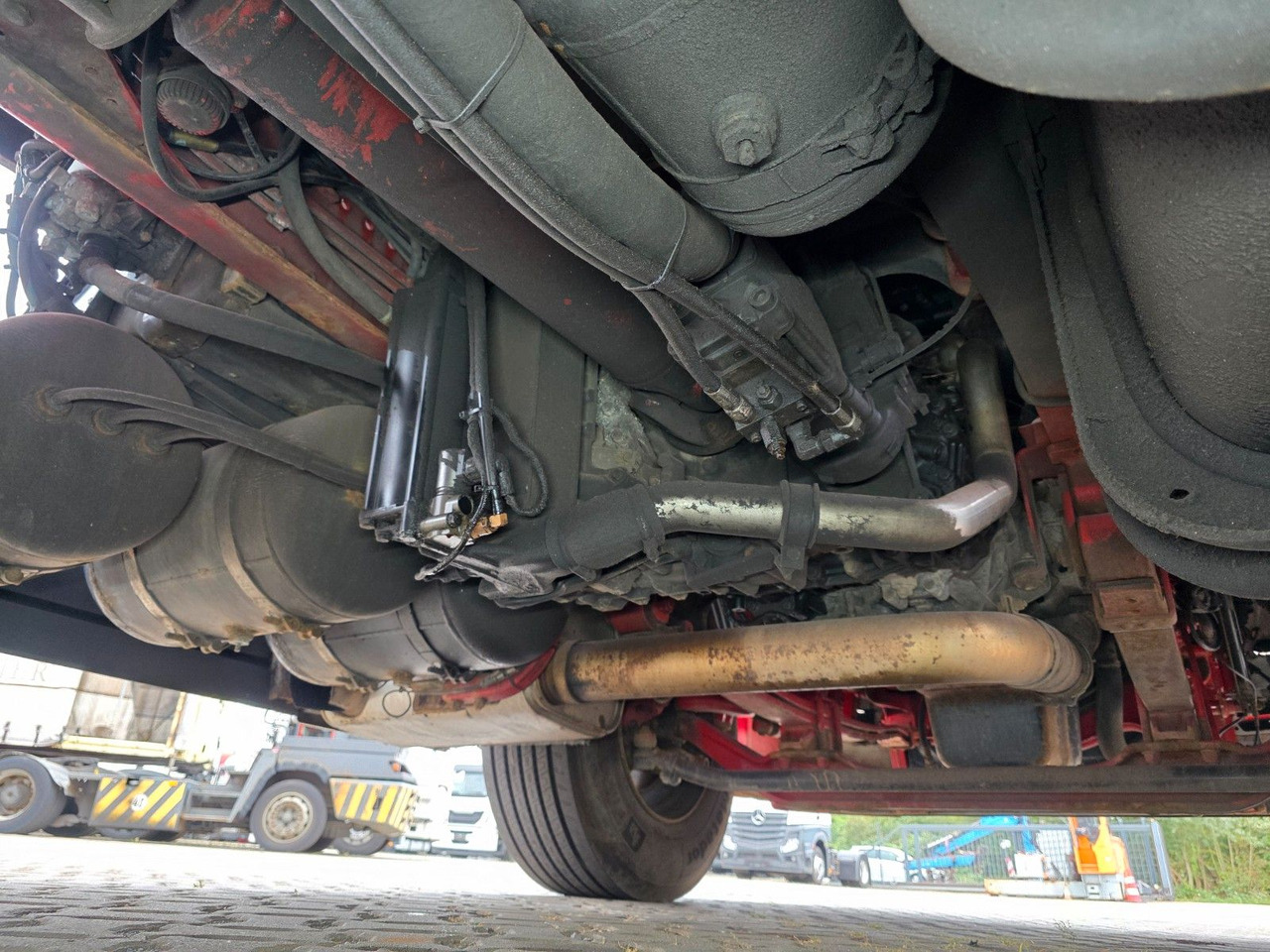 Camion grue MAN TGX 26.360 6x2-2 BL / Intarder / HIAB 166K PRO: photos 19 Camion grue MAN TGX 26.360 6x2-2 BL / Intarder / HIAB 166K PRO: photos 19