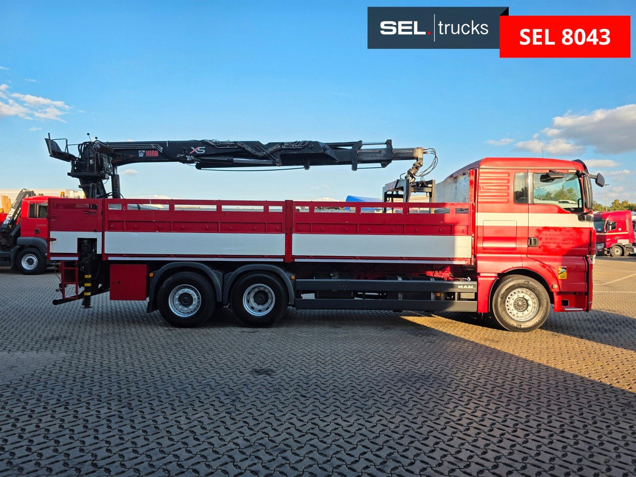 MAN TGX 26.360 6x2-2 BL / Intarder / HIAB 166K PRO - Camion grue: photos 4 MAN TGX 26.360 6x2-2 BL / Intarder / HIAB 166K PRO - Camion grue: photos 4