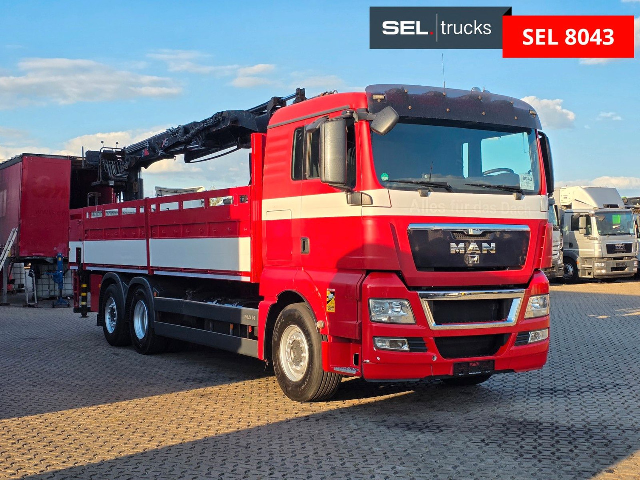 MAN TGX 26.360 6x2-2 BL / Intarder / HIAB 166K PRO - Camion grue: photos 3 MAN TGX 26.360 6x2-2 BL / Intarder / HIAB 166K PRO - Camion grue: photos 3