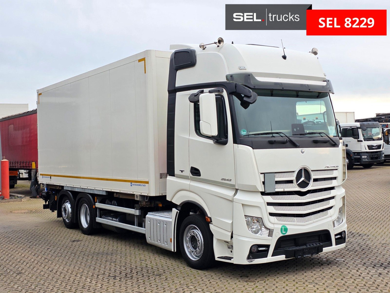 Mercedes-Benz Actros 2542 / Standklima / Ldbw / Lenkachse - Camion porte-conteneur/ Caisse mobile: photos 3 Mercedes-Benz Actros 2542 / Standklima / Ldbw / Lenkachse - Camion porte-conteneur/ Caisse mobile: photos 3