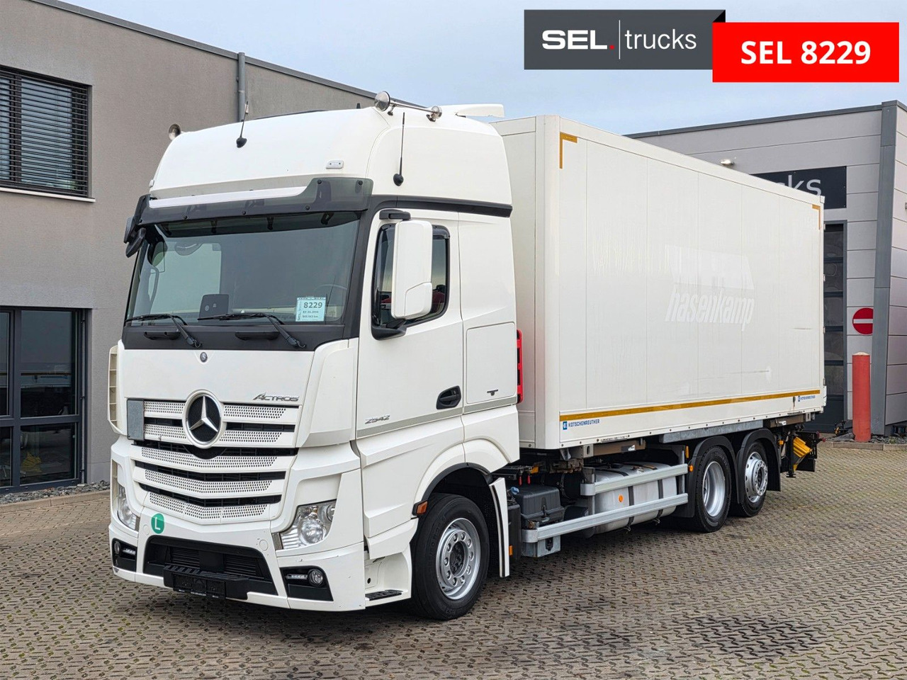 Mercedes-Benz Actros 2542 / Standklima / Ldbw / Lenkachse - Camion porte-conteneur/ Caisse mobile: photos 1 Mercedes-Benz Actros 2542 / Standklima / Ldbw / Lenkachse - Camion porte-conteneur/ Caisse mobile: photos 1