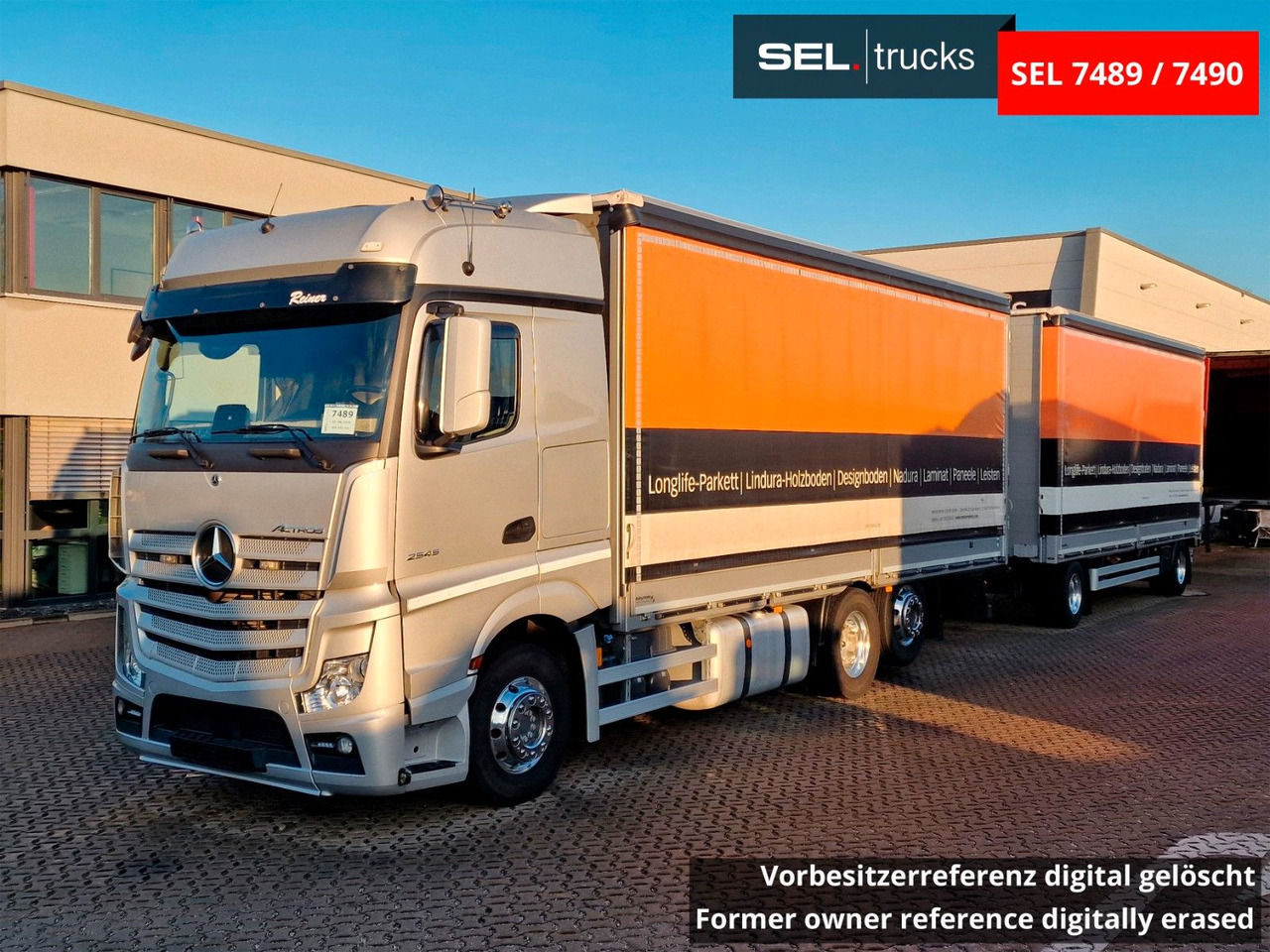 Mercedes-Benz Actros 2545 / Retarder / Alukappen / Standklima - Camion à rideaux coulissants: photos 1 Mercedes-Benz Actros 2545 / Retarder / Alukappen / Standklima - Camion à rideaux coulissants: photos 1