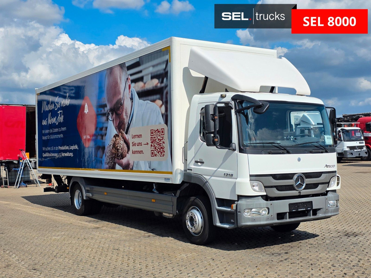 Mercedes-Benz Atego 1218 / Ladebordwand - Camion fourgon: photos 3 Mercedes-Benz Atego 1218 / Ladebordwand - Camion fourgon: photos 3