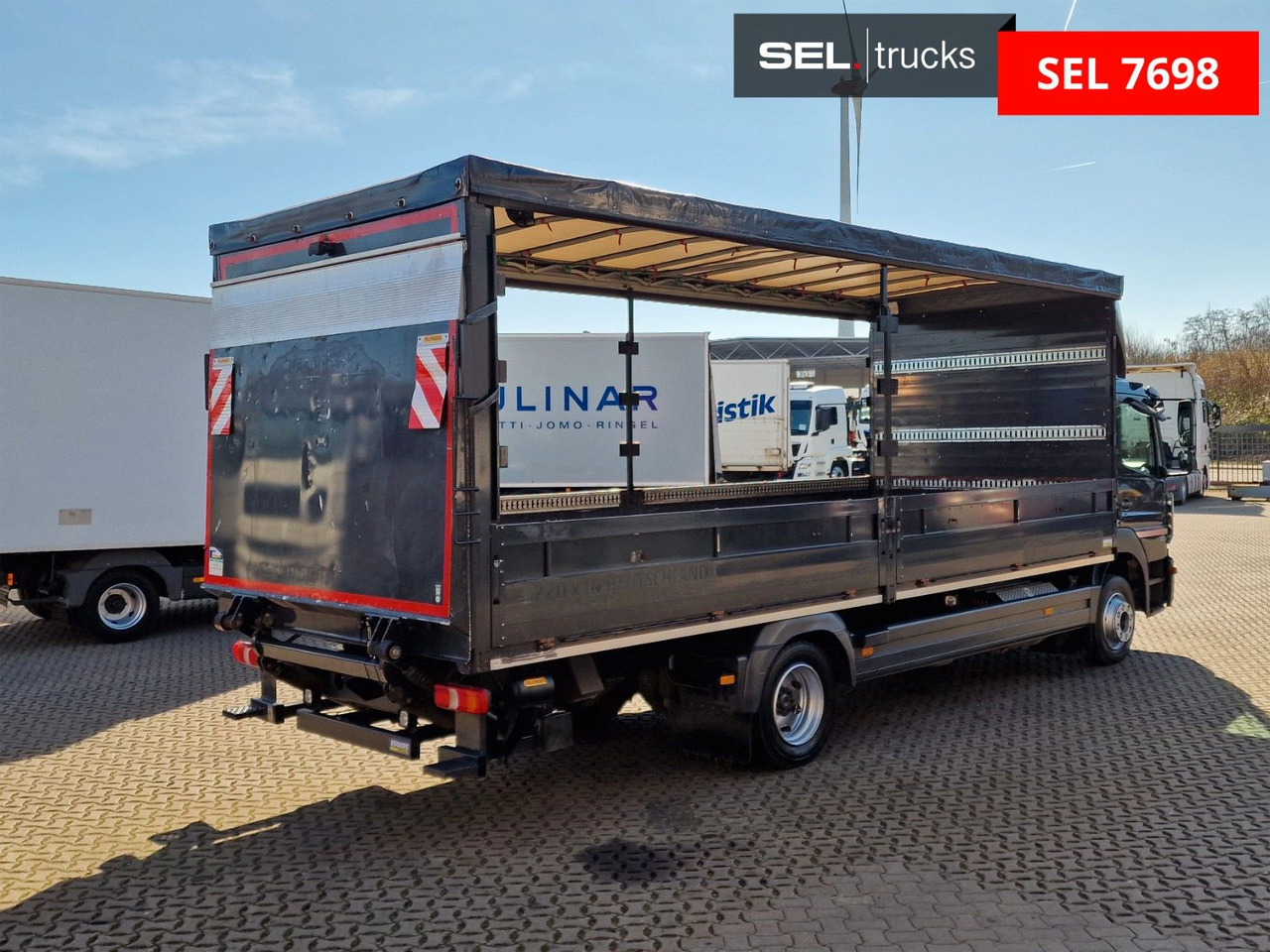 Mercedes-Benz Atego 1221 / Ladebordwand - Camion à rideaux coulissants: photos 5 Mercedes-Benz Atego 1221 / Ladebordwand - Camion à rideaux coulissants: photos 5