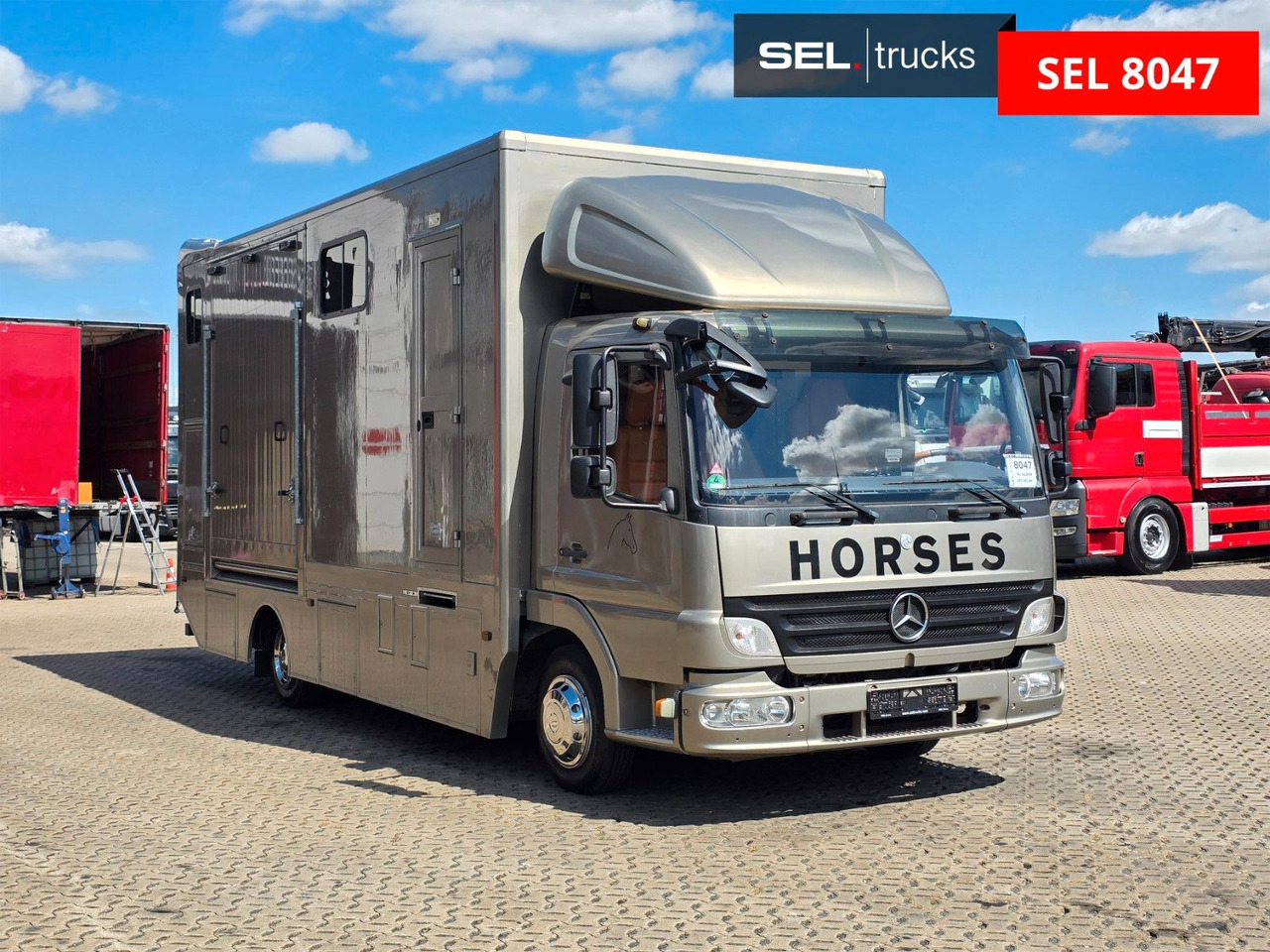 Mercedes-Benz Atego 818L - Camion bétaillère: photos 3 Mercedes-Benz Atego 818L - Camion bétaillère: photos 3