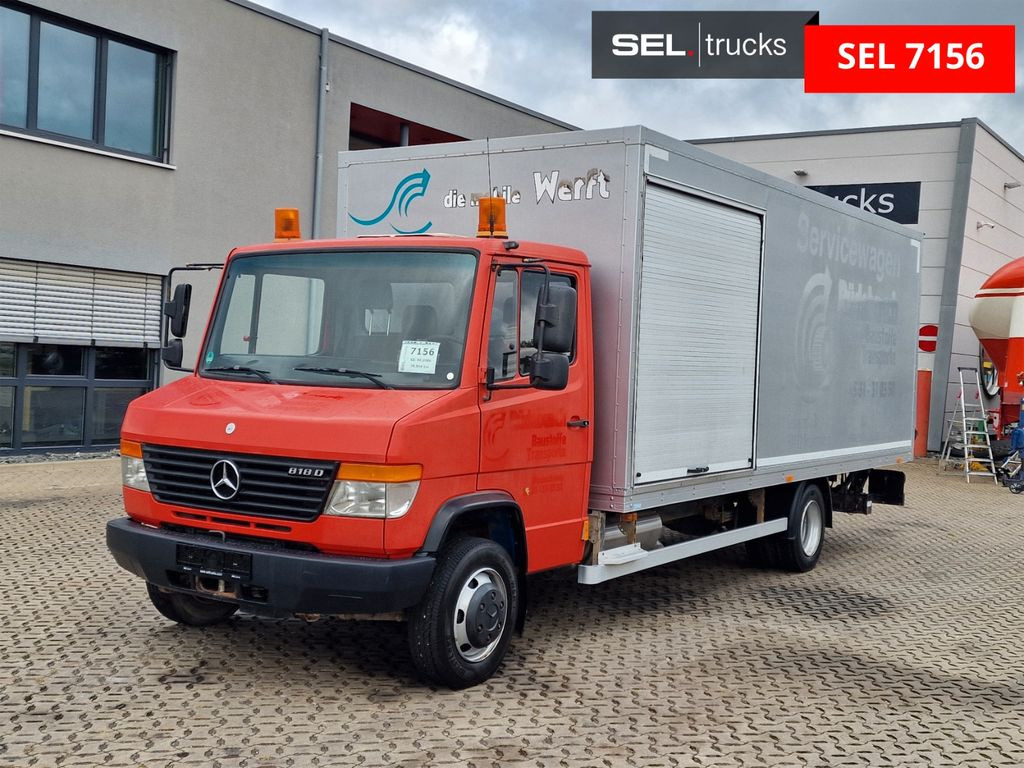 Mercedes-Benz Vario 818D / Ladebordwand / ex. Werkstattwagen - Fourgon grand volume: photos 1 Mercedes-Benz Vario 818D / Ladebordwand / ex. Werkstattwagen - Fourgon grand volume: photos 1