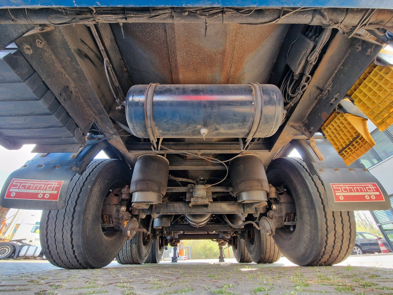 Semi-remorque rideaux coulissants Schmidt Hagen SPC/39/E/10,5 / Coilmulde / Lenk-Liftachse: photos 27