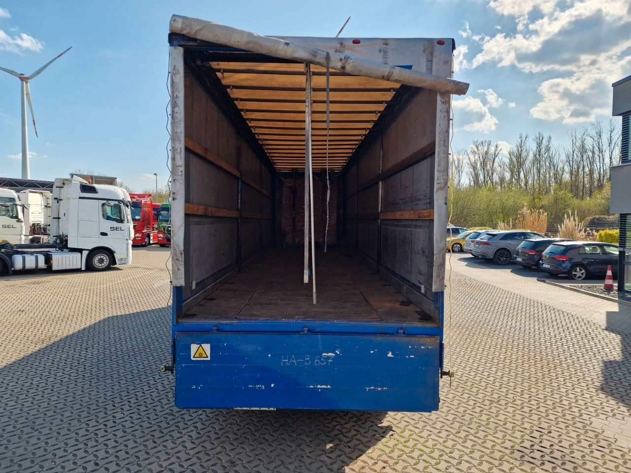 Semi-remorque rideaux coulissants Schmidt Hagen SPC/39/E/10,5 / Coilmulde / Lenk-Liftachse: photos 9