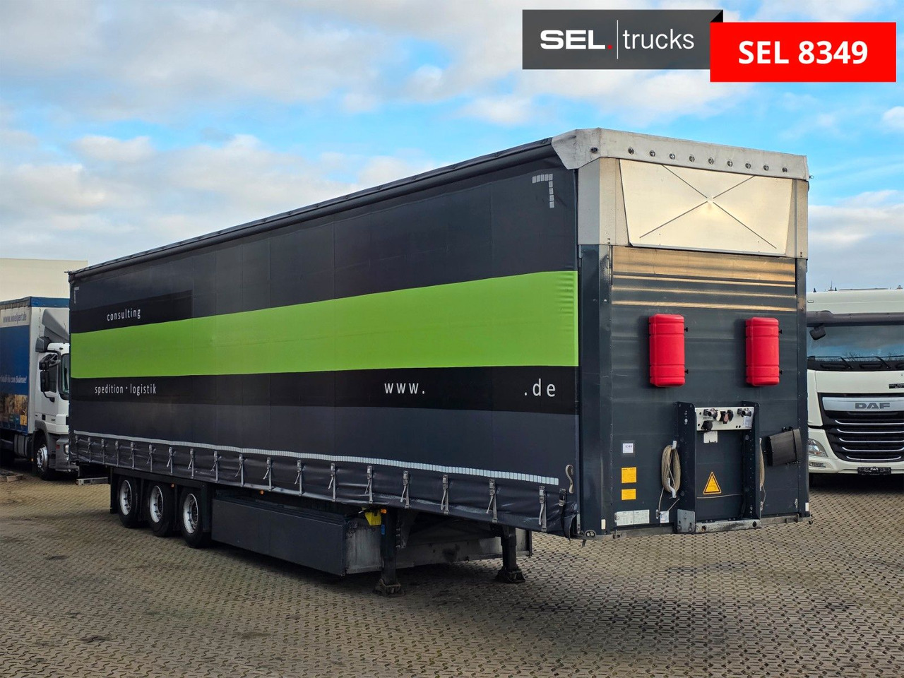 Schmitz Cargobull SCS 24/L - 13.62 Mega / Palettenkasten / Hubdach - Semi-remorque rideaux coulissants: photos 3 Schmitz Cargobull SCS 24/L - 13.62 Mega / Palettenkasten / Hubdach - Semi-remorque rideaux coulissants: photos 3