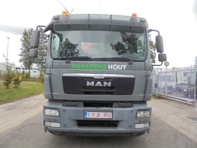 MAN TGM 340 6X2 GESTUURD - Camion grue: photos 2 MAN TGM 340 6X2 GESTUURD - Camion grue: photos 2