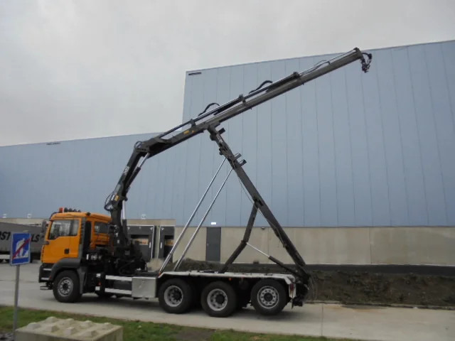 Camion - système de câble, Camion grue MAN TGS 36 .390 8X4 TRIPLE: photos 15