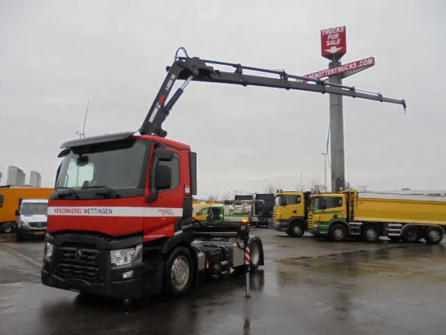 Renault C460 + HIAB 158 E5 - Camion grue: photos 1 Renault C460 + HIAB 158 E5 - Camion grue: photos 1