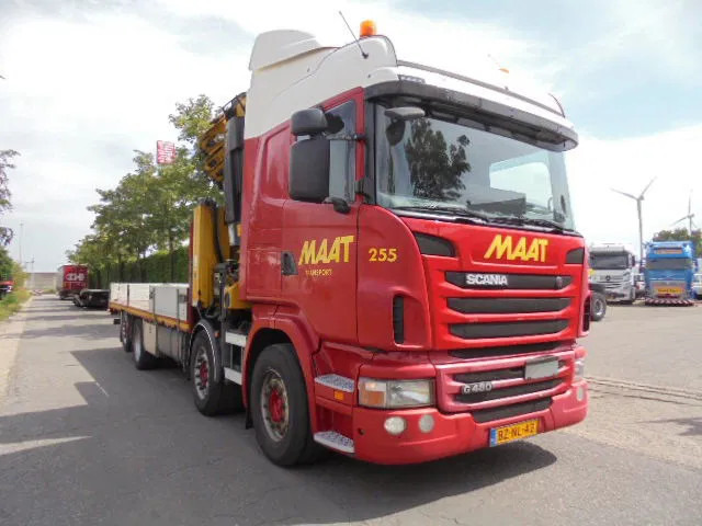 Scania 8X2 RETARDER - Camion grue: photos 3 Scania 8X2 RETARDER - Camion grue: photos 3