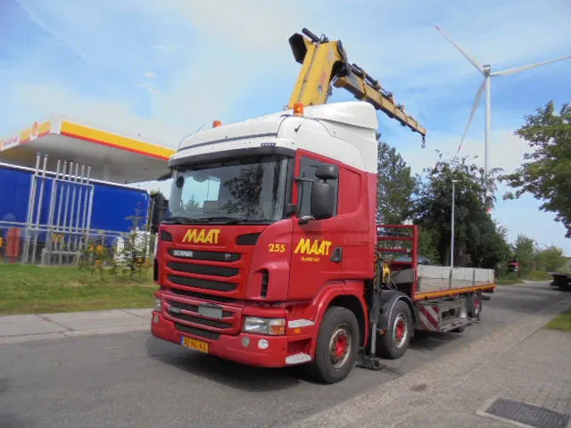 Scania G480 8X2 RETARDER NL TRUCK - Camion grue: photos 1 Scania G480 8X2 RETARDER NL TRUCK - Camion grue: photos 1