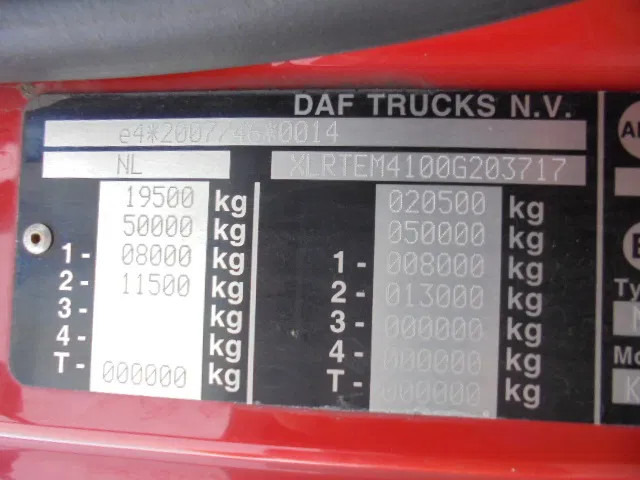 Tracteur routier DAF CF 410 SSC: photos 17 Tracteur routier DAF CF 410 SSC: photos 17