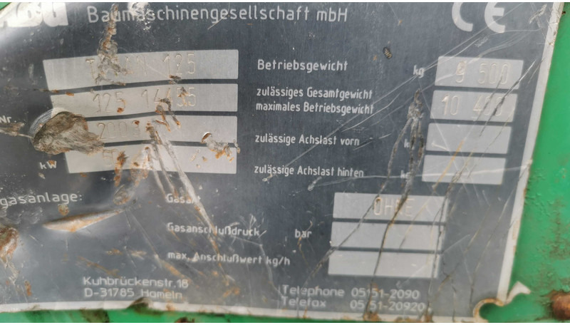 ABG Titan 125 ABG - crawler asphalt paver FULL OR FOR SPARES - Finisseur: photos 2 ABG Titan 125 ABG - crawler asphalt paver FULL OR FOR SPARES - Finisseur: photos 2