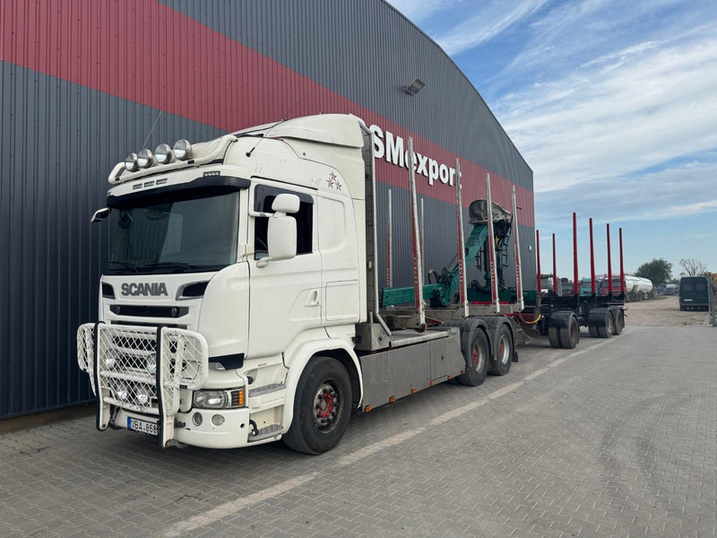 Scania R 730 + NARKO trailer - Camion grumier, Camion grue: photos 1 Scania R 730 + NARKO trailer - Camion grumier, Camion grue: photos 1