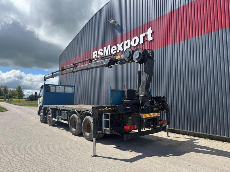 Camion plateau, Camion grue Volvo FM 12.380 + HIAB 166 DS - 4 DUO: photos 6