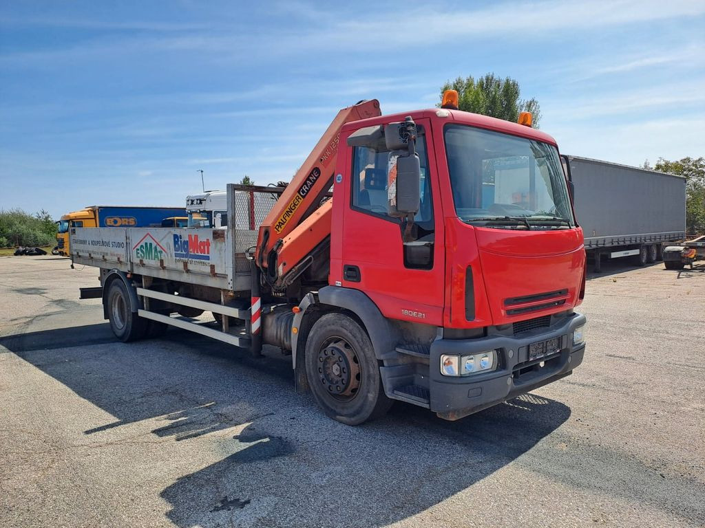 Iveco EuroCargo ML 180E21 Kran PKK12500 Iveco EuroCargo ML 180E21 Kran PKK12500 - Camion plateau, Camion grue: photos 2 Iveco EuroCargo ML 180E21 Kran PKK12500 Iveco EuroCargo ML 180E21 Kran PKK12500 - Camion plateau, Camion grue: photos 2